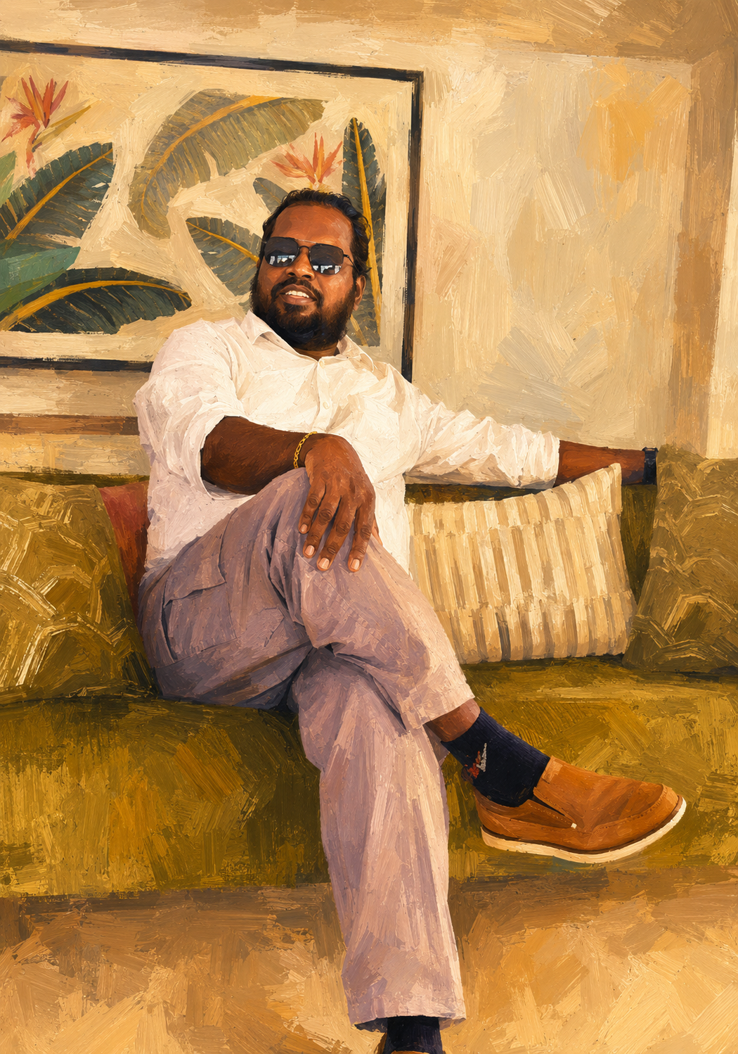 Portrait of Anoop P.A